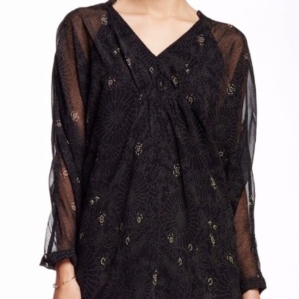 Walter Baker Size 6 Marion Kimono 3/4 Sleeve Dress